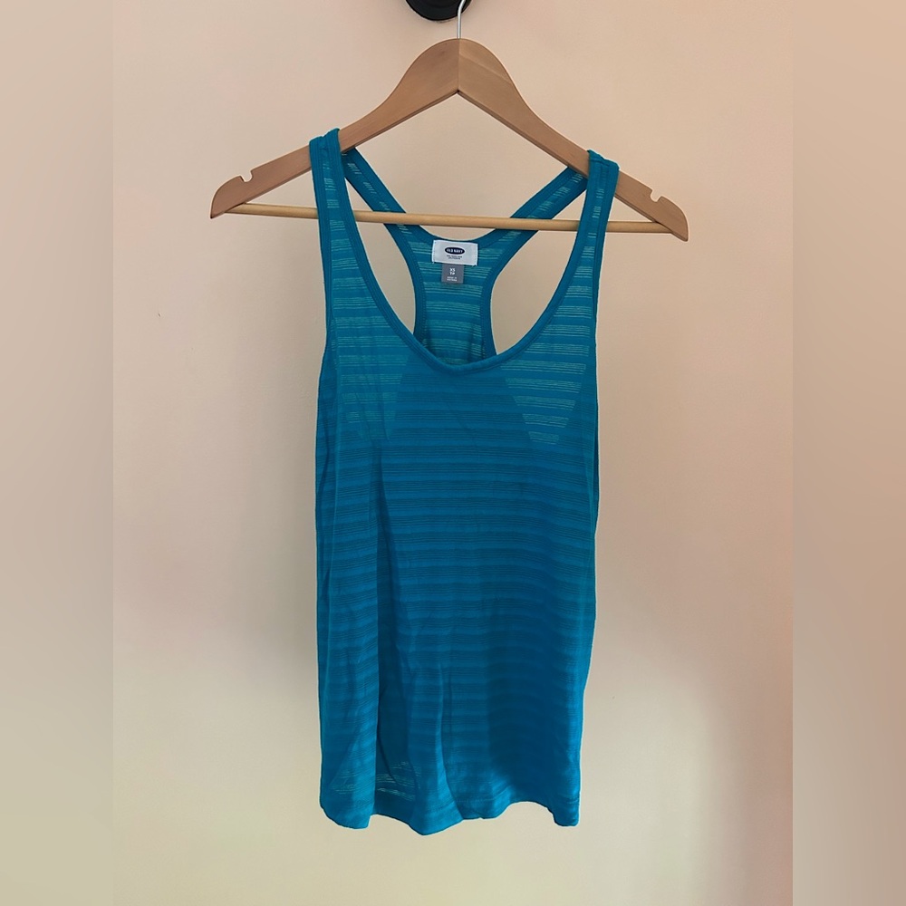 Old Navy Racerback Tank | XS | Teal